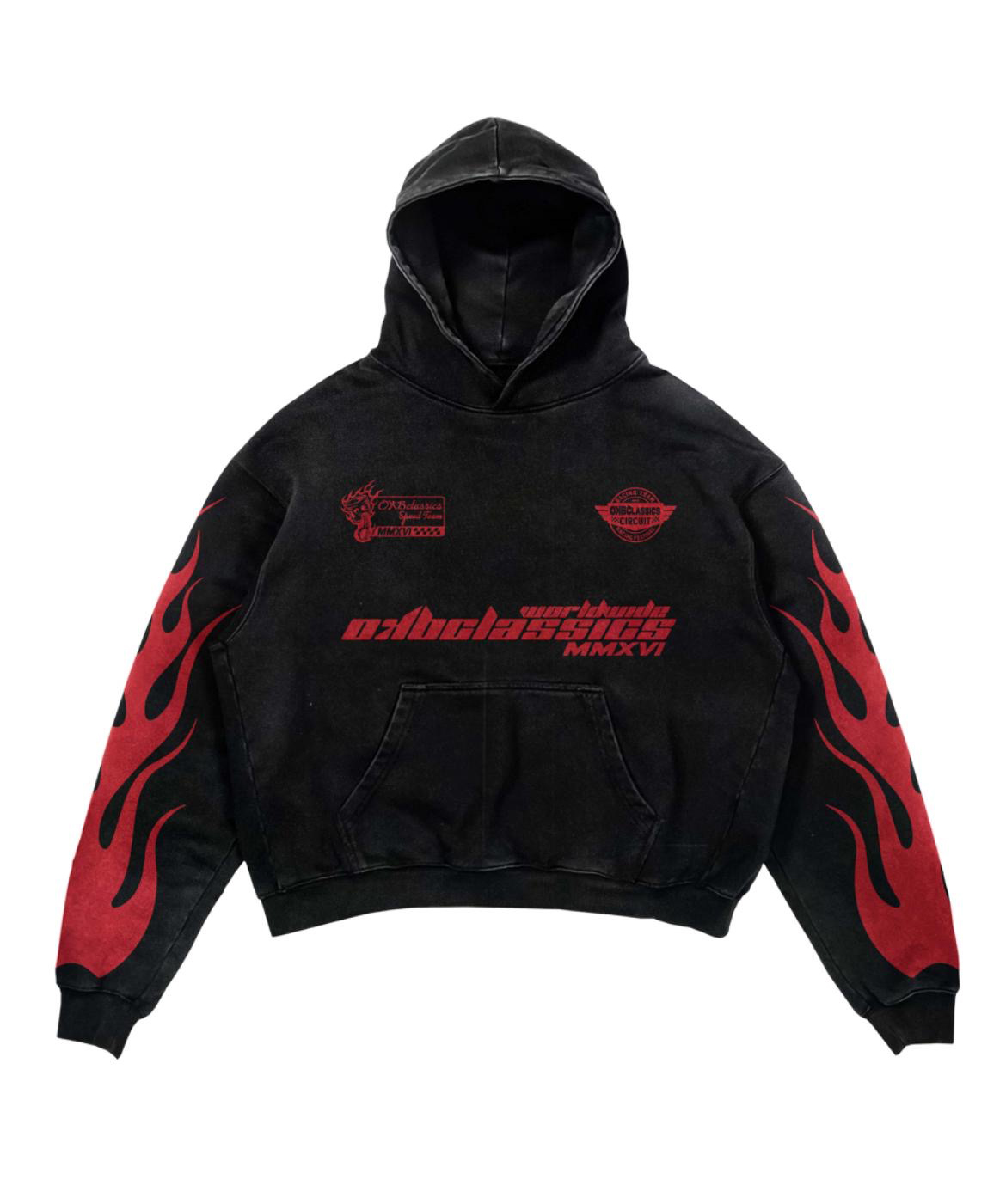 OKB Black Circuit Hoodie