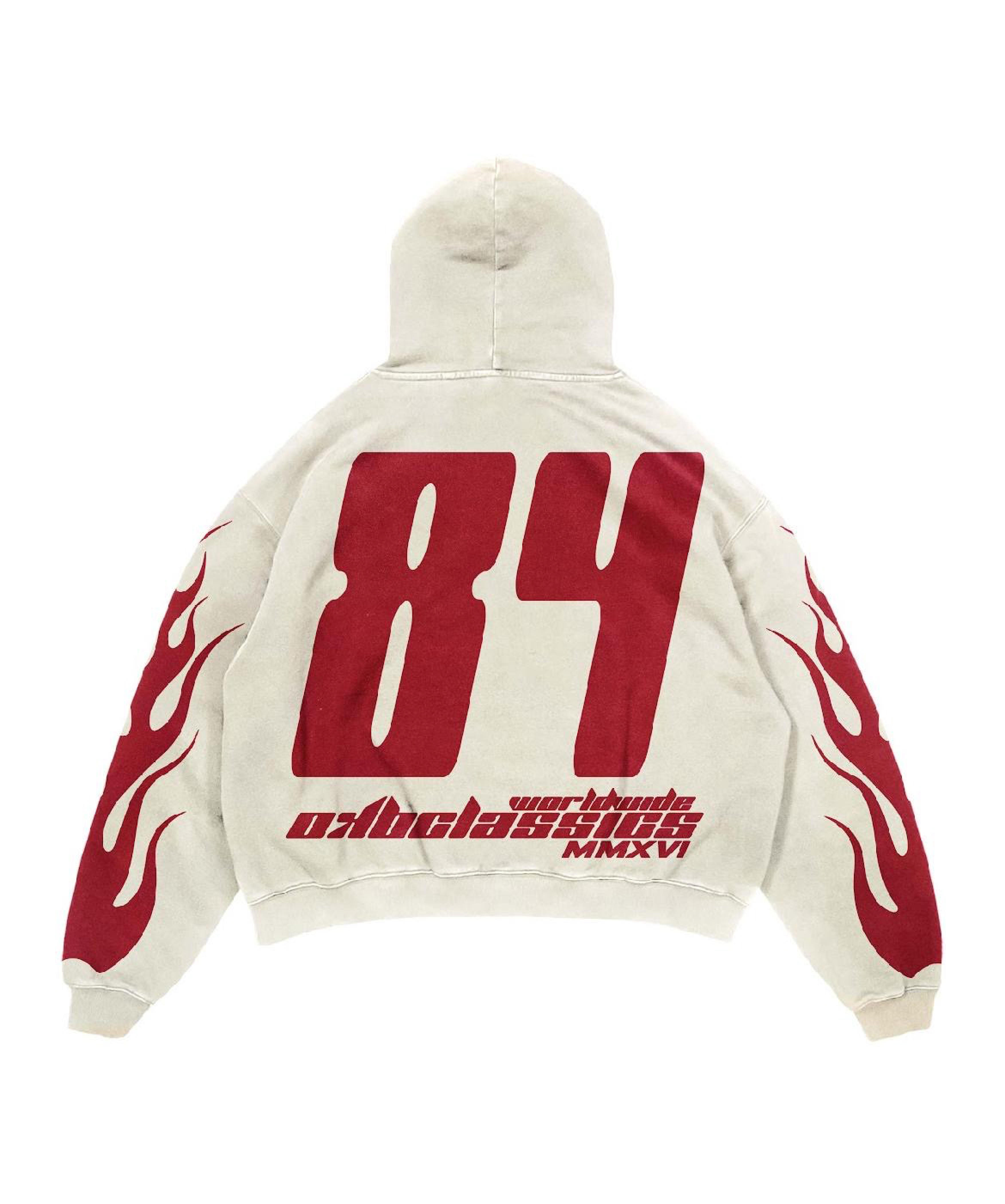 OKB White Circuit Hoodie